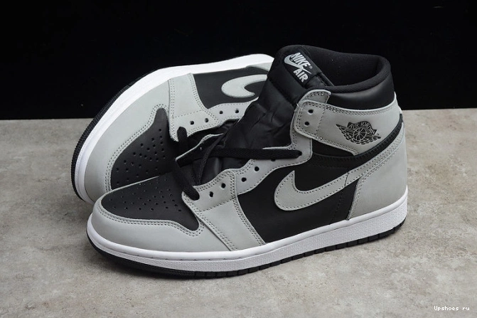White Grey Smoke 555088-035 High Retro Black Jordan Light Air 1 0923